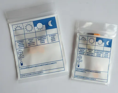 Упаковка Пластиковые медицинские пакеты Ziplock LDPE
